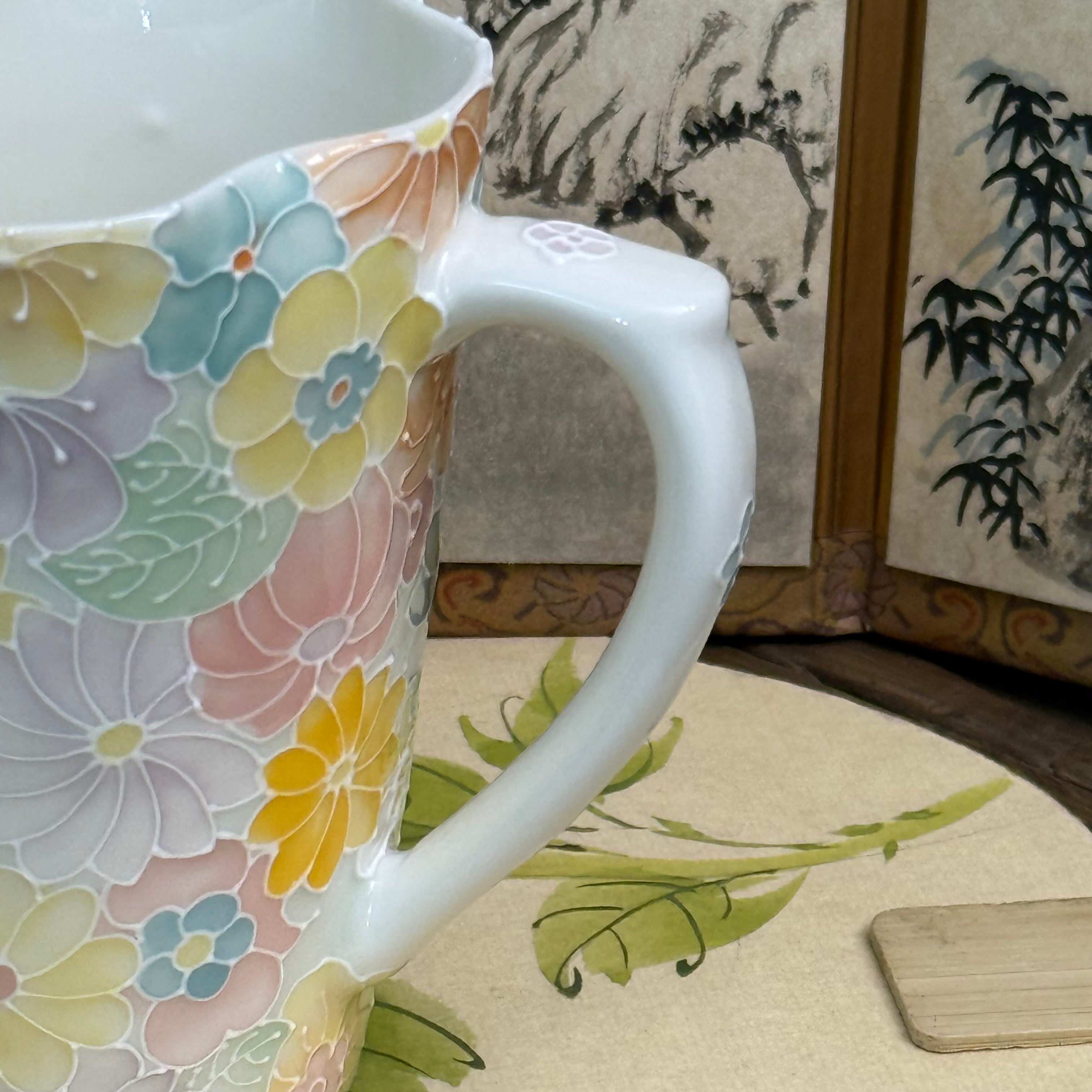 Mark cup-Flowers