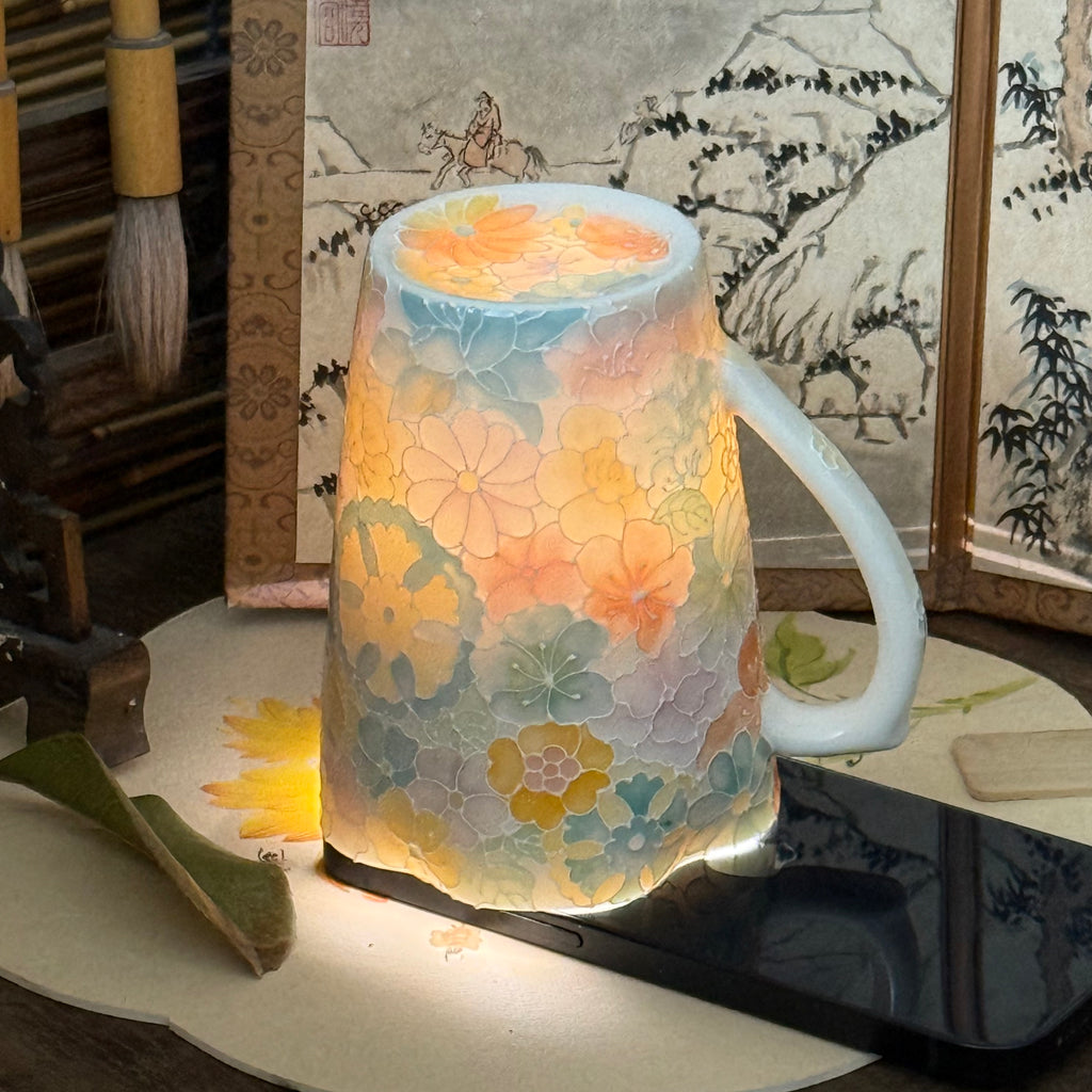 Mark cup-Flowers